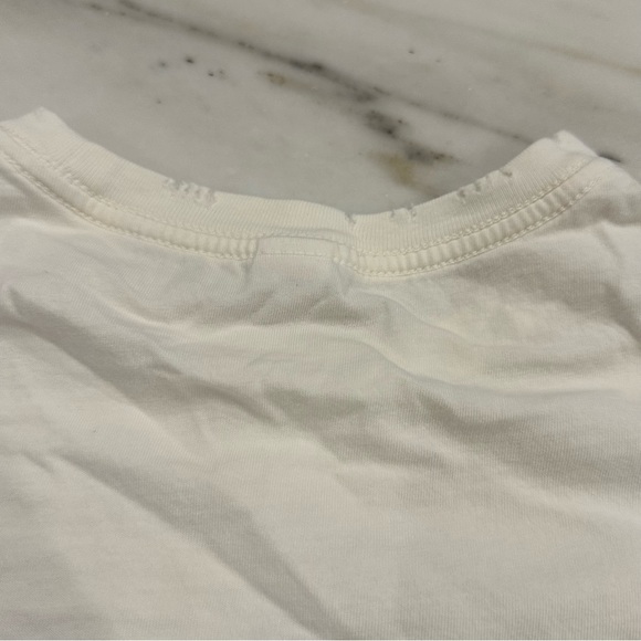 OLE MISS REBELS women’s size small distressed tshirt that’s Alys Let’s Go Rebs - Picture 3 of 7